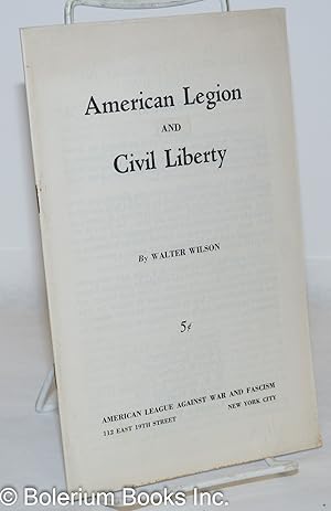 American legion and [vs.] civil liberty