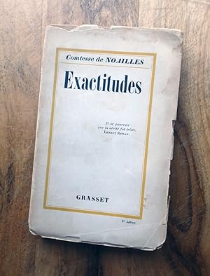 Immagine del venditore per EXACTITUDES venduto da 100POCKETS