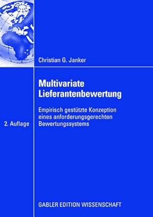 Seller image for Multivariate Lieferantenbewertung for sale by BuchWeltWeit Ludwig Meier e.K.