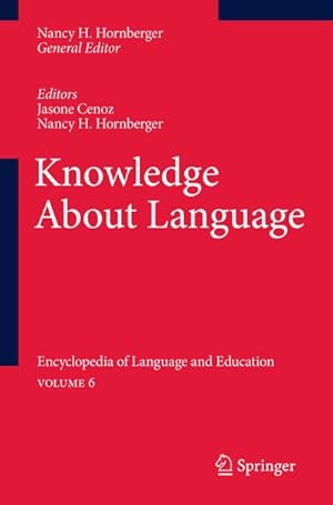 Image du vendeur pour Knowledge About Language mis en vente par BuchWeltWeit Ludwig Meier e.K.