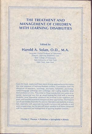 The Treatment and Management of Children with Learning Disabilities