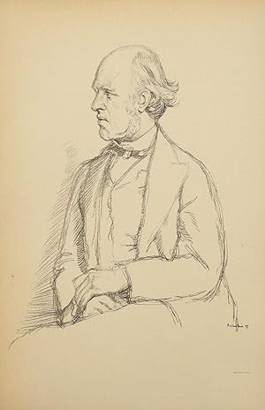 Seventeen Original Lithographs from the book English Portraits