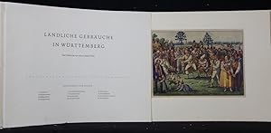 Seller image for Lndliche Gebruche in Wrttemberg. Eine Bilderfolge. Hrsg. von der Wrttembergischen Bank. for sale by Antiquariat  Braun