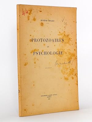 Seller image for Protozoaires et Psychologie. for sale by Librairie du Cardinal