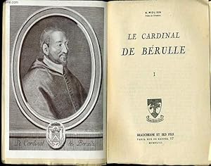 Bild des Verkufers fr LE CARDINAL DE BERULLE tome 1 zum Verkauf von Le-Livre