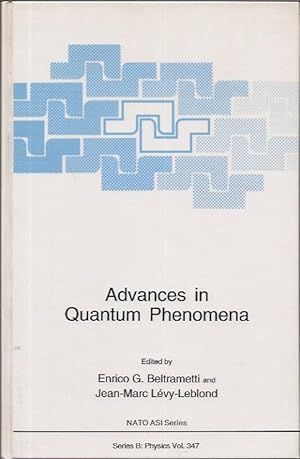 Imagen del vendedor de Advances in Quantum Phenomena a la venta por San Francisco Book Company