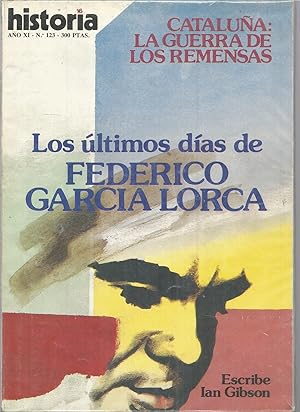 Imagen del vendedor de REVISTA HISTORIA 16 /Ao XI N 123 LOS ULTIMOS DIAS DE FEDERICO GARCIA LORCA- CATALUA LA GUERRA DE LOS REMESAS a la venta por CALLE 59  Libros