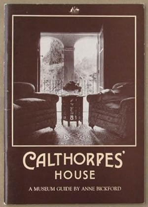 Imagen del vendedor de Calthorpes' House Museum Guide. a la venta por Lost and Found Books