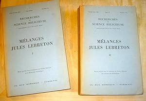 Mélanges Jules Lebreton. Complet en deux volumes.
