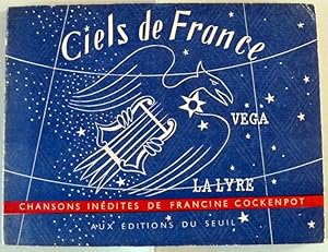 Image du vendeur pour Ciels de France. 30 chansons indites.Paris, mis en vente par librairie sciardet