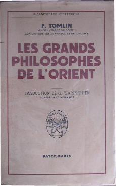 Les grands philosophes de l'orient.