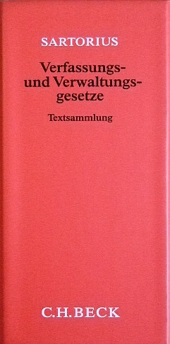 Seller image for Verfassungs- und Verwaltungsgesetze - Textsammlung. Stand: 1. Oktober 2010 (95. Ergnzungslieferung). for sale by Antiquariat Blschke