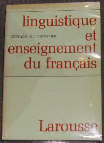 Seller image for Linguistique et enseignement du franais. for sale by alphabets