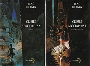Bild des Verkufers fr Intgrale " Crimes Apocryphes ", tome 1 et 2. zum Verkauf von Librairie Victor Sevilla