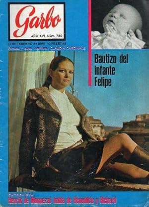 Imagen del vendedor de Revista GARBO. Ao XVI. N 780. Claudia Cardinale. Visita al hogar de Kirk Douglas. Bautizo del infante Felipe de Borbn. Coc Chanel: modelos de primavera. Elvis Presley: No me importara tener diez hijos. a la venta por angeles sancha libros