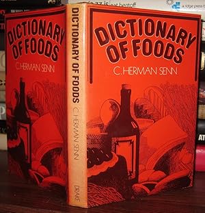 Seller image for DICTIONARY OF FOODS AND COOKERY TERMS for sale by Rare Book Cellar
