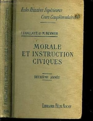 Bild des Verkufers fr Morale et Instruction Civique zum Verkauf von Le-Livre