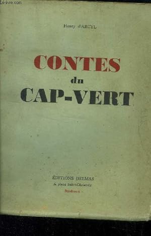 Seller image for Contes du Cap-Vert for sale by Le-Livre