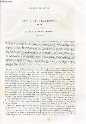 Image du vendeur pour Le tour du monde - nouveau journal des voyages - Revue g�ographique - premier semestre 1888 par C. Maunoir et H. Duveyrier. mis en vente par Le-Livre