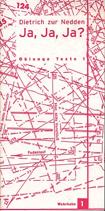 Seller image for Ja, ja, ja? Oblonge Texte 1. for sale by Fundus-Online GbR Borkert Schwarz Zerfa