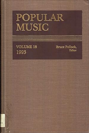 Bild des Verkufers fr Popular Music 1993: An Annotated Guide to American Popular Songs, Including Introductory Essay, Lyricists and Composers Index, Important Performance (Popular Music (Gale Res)) zum Verkauf von Jonathan Grobe Books
