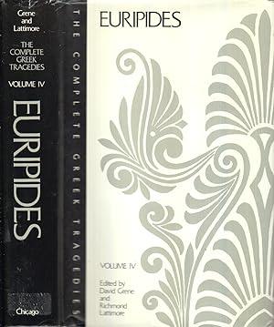 Seller image for Complete Greek Tragedies: Volume IV Euripides for sale by Jonathan Grobe Books