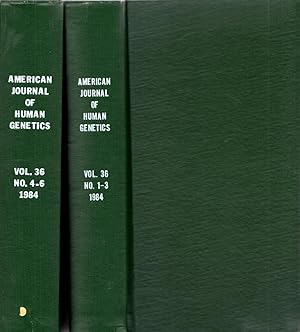 Imagen del vendedor de The American Journal of Human Genetics, Volume 36, Numbers 1 through 6, 1984 a la venta por Book Booth