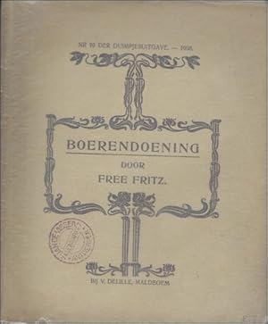 Immagine del venditore per BOERENDOENING. venduto da BOOKSELLER  -  ERIK TONEN  BOOKS