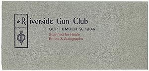 Riverside Gun Club: Program September 9, 1904