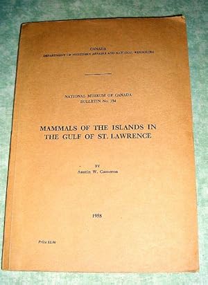 Mammals of the Islands in the Gulf of St. Lawrence.