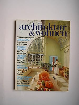 Architektur & Wohnen 1981 Heft 1, 2, 3, 4