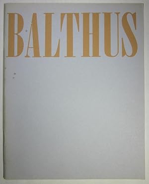 Imagen del vendedor de Balthus. "La chambre turque" (The Turkish Room). "Les trois sours". Drawings and Water Colours 1933-1966. Katalog zur Ausstellung in der Pierre Matisse Gallery, New York 1967. a la venta por Antiquariat Roland Ggler