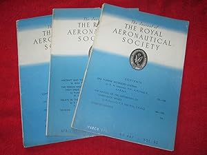 Immagine del venditore per The Journal of the Royal Aeronautical Society. March, April, Sept 1948. Price is Per Issue. venduto da Tony Hutchinson