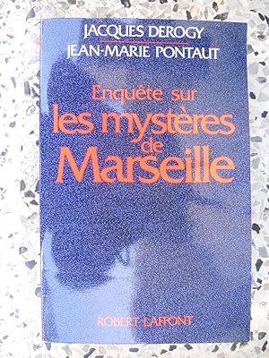 Seller image for Enquetes sur les mysteres de Marseille for sale by Frederic Delbos