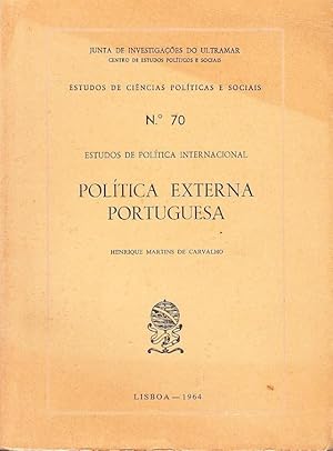 Imagen del vendedor de Poltica externa portuguesa. a la venta por Artes & Letras