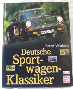 Bild des Verkufers fr Deutsche Sportwagen - Klassiker. zum Verkauf von Antiquariat Jenischek