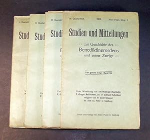 Studien und Mitteilungen zur Geschichte des Benediktinerordens und seiner Zweige. Unter Mitwirkun...