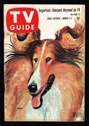 Imagen del vendedor de TV Guide: March 1-7, 1958 a la venta por Antiquarius Booksellers