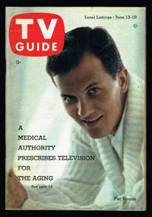 Imagen del vendedor de TV Guide: June 13-19, 1959 a la venta por Antiquarius Booksellers