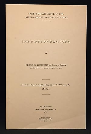 Seller image for The Birds of Manitoba for sale by Burton Lysecki Books, ABAC/ILAB
