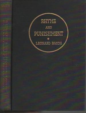 Imagen del vendedor de Rhyme and Punishment a la venta por Bookfeathers, LLC