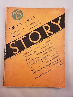 Seller image for Story Devoted Solely to the Short Story May 1934 Vol. IV No. 22 for sale by WellRead Books A.B.A.A.