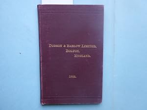 Bild des Verkufers fr Maschinen fr die Vorbereitung, das Spinnen, Zwirnen, Spulen, Weifen u. Gasieren von Baumwolle. Ferner Maschinen fr Wolle, Kammgarn, Seide und Abfall-Garne (Hauptkatalog. Deutsche Ausgabe). zum Verkauf von Antiquariat Heinzelmnnchen