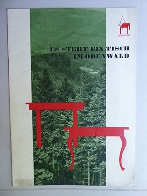 "Es steht ein Tisch im Odenwald" (Hauptkatalog).