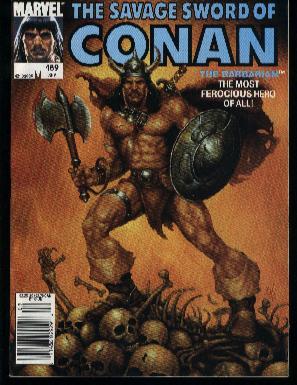 Seller image for THE SAVAGE SWORD OF CONAN THE BARBARIAN; EYE OF THE STORM & WHAT CAN ONE MAN DO for sale by William L. Horsnell