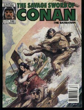 THE SAVAGE SWORD OF CONAN THE BARBARIAN; THE GODS BELOW