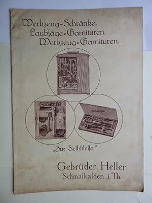 Liste Nr. 126 - 1932. Werkzeug-Schränke, Laubsäge-Garnituren, Werkzeug-Garnituren "Zur Selbsthilfe".