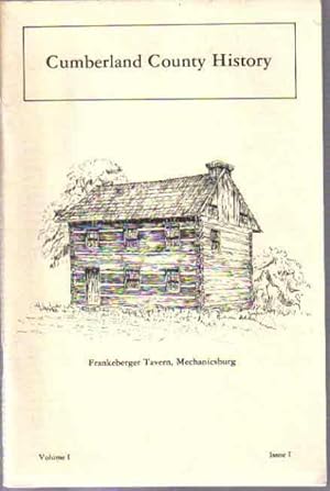 Imagen del vendedor de Cumberland County History (Volume I, Issue I) a la venta por The Book Junction