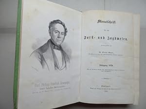 Monatsschrift für das Forst- und Jagdwesen. Jahrgang 1870.