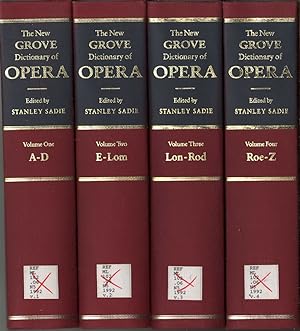 Immagine del venditore per The New Grove Dictionary Of Opera venduto da Jonathan Grobe Books